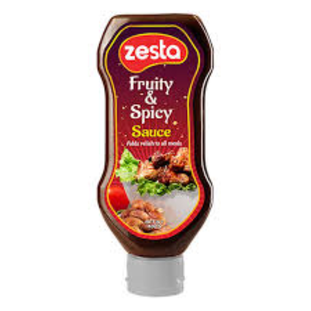 ZESTA FRUITY SPICY SAUCE 400G